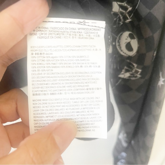 VANS x The Nightmare Before Christmas Jacks Checks Long Sleeve - Picture 9 of 9